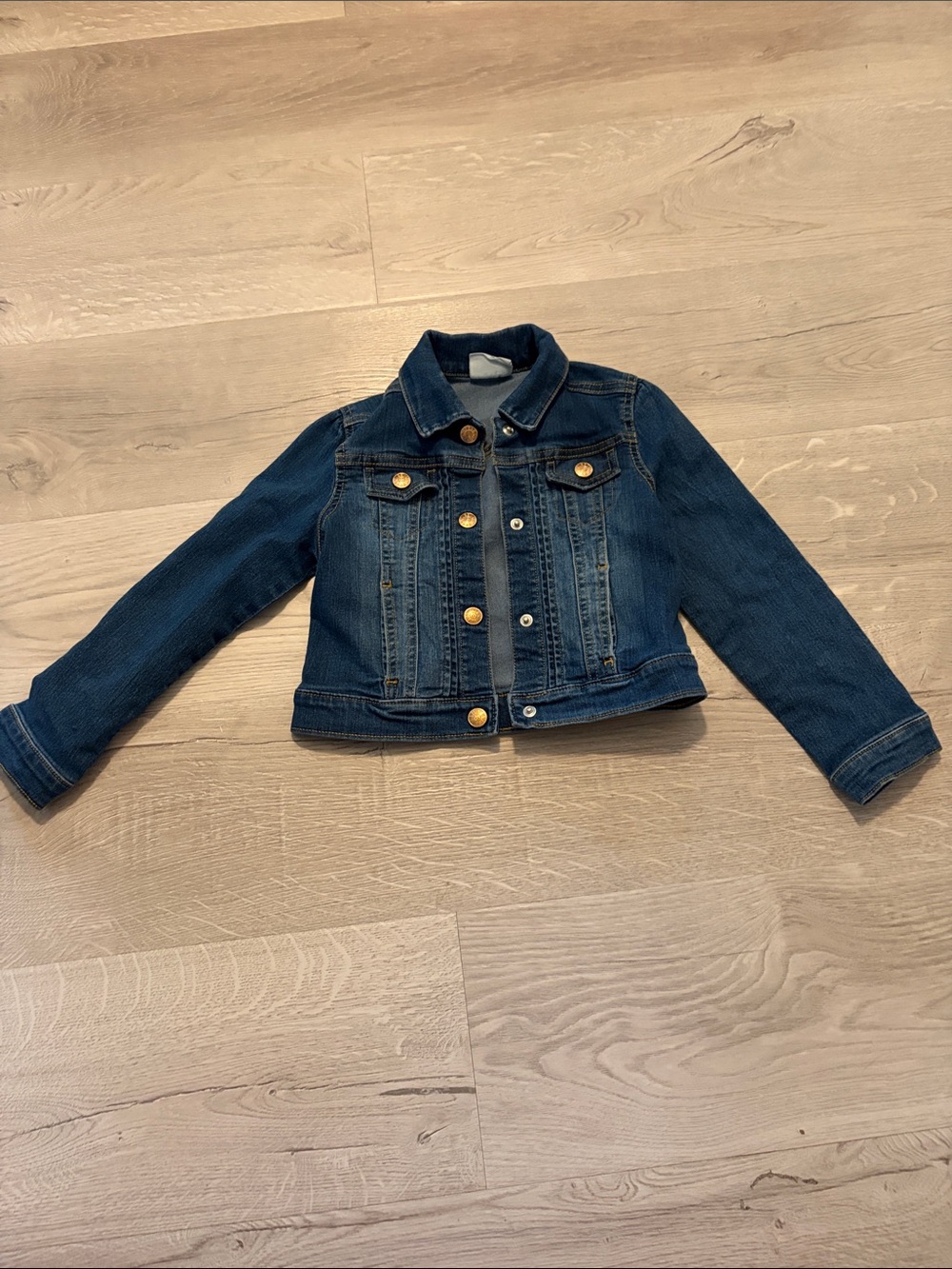 Crazy 8 Dark Blue Denim Jacket for Kids